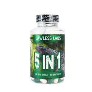 GODZILLA 5 IN 1 S.A.R.M. STACK CAPSULES Lawless Labs