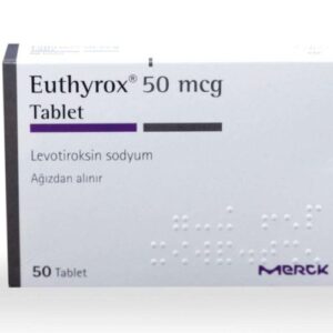 EUTHUROX (LEVOTIROKSIN) 50 MCG 50 TAB MERCK