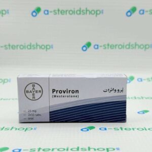 PROVIRON MESTEROLONE 25 MG 20 TAB BAYER
